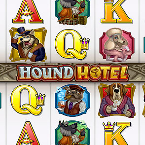 Аппарат Hound Hotel на сайте казино Гаминаторслотс: играйте без регистрации